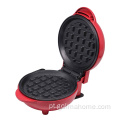 Venda quente Mini Waffle Maker Elétrico Customized Plate Panqueca Resistente a Skid-resistentes / Omelete / Waffle Maker Electric